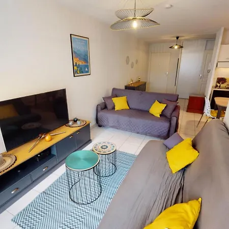 Royal Plaza - Giotto - Tres Joli 2p Climatise En Plein Centre Avec Terrasse Et Parking Prive Mae-9194 * 멍똥